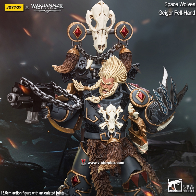 Games Workshop - Warhammer - Horus Ketterij: Ruimte Wolven: Geigor Fell-Hand