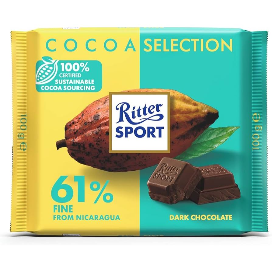 (Ready Stock!!) Ritter Sport Chocolate Bar 100g Assorted Flavour [Ice ...