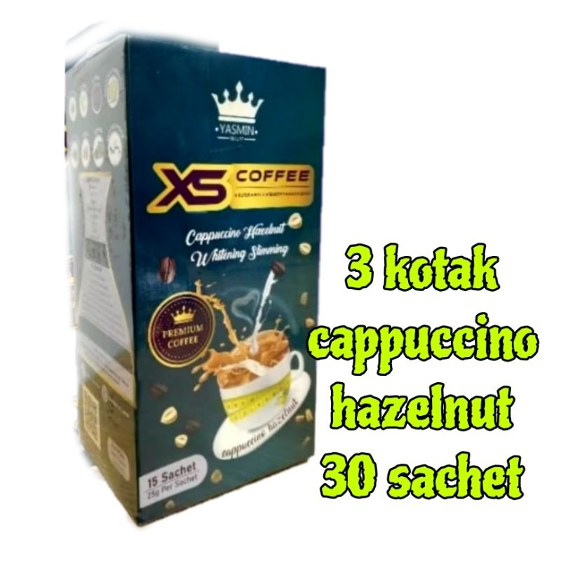 KOPI KURUS, SLIMMING PRODUCT XS COFFEE MOCHA HAZELNUT, XS COFFEE