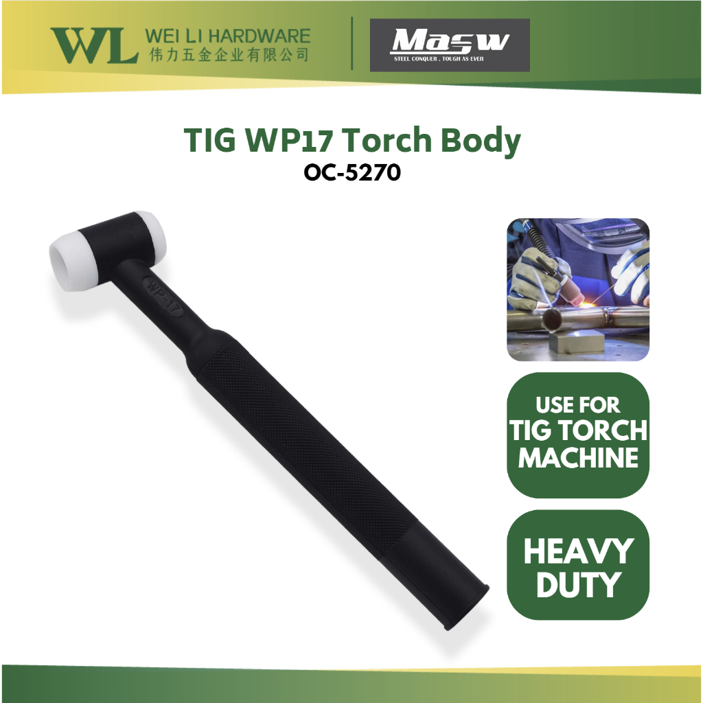TIG WP17 Torch Body for TIG torch / tig part / tig torch part / Welding ...