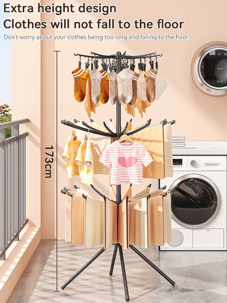 Drying Rack Multi-functional Towel Drying Rack Rotatable Kids Adults ...