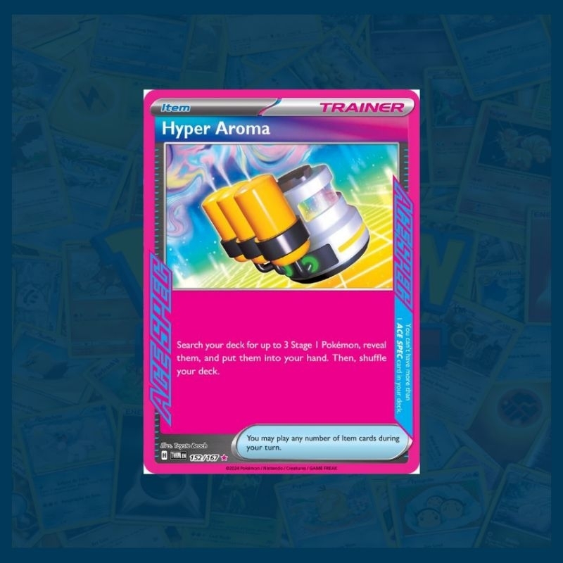 Hyper Aroma (152/167) Ace Rare | Twilight Masquerade | Pokemon TCG Card |  Shopee Malaysia