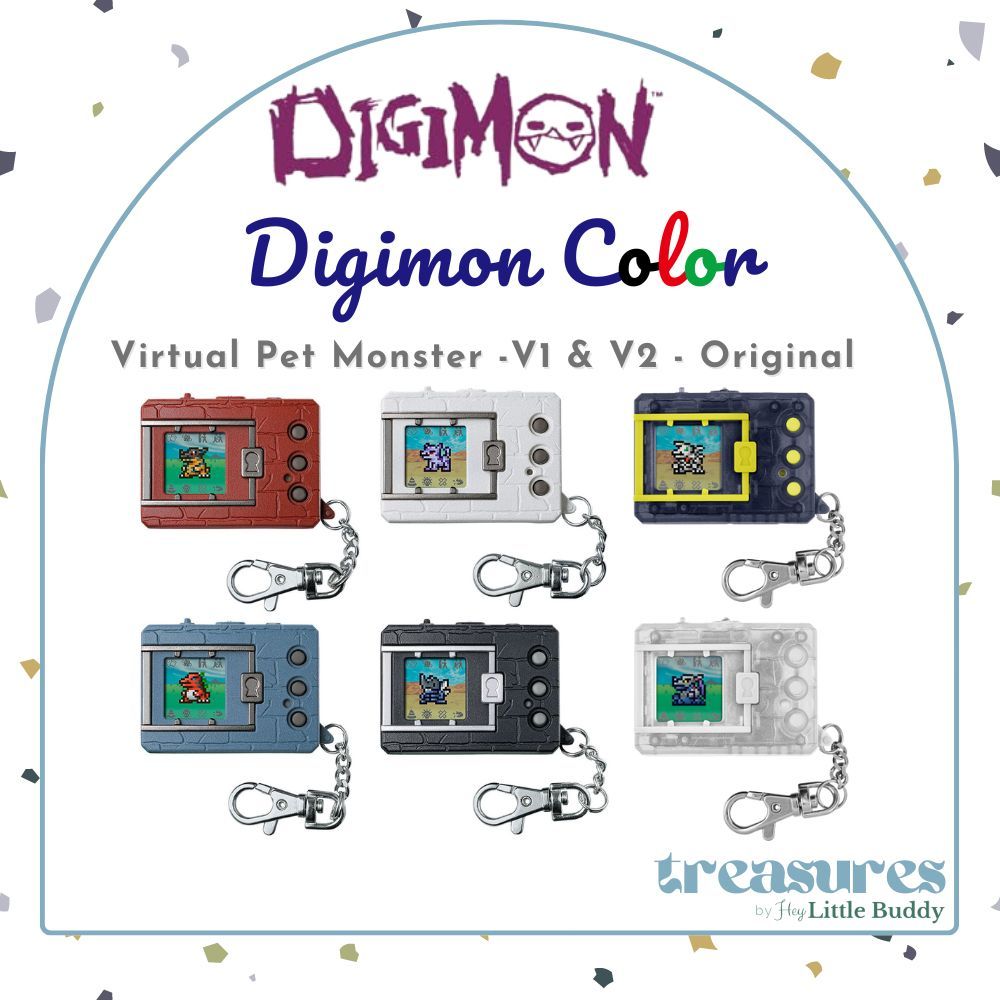 Bandai Digimon Color Digivice Vpet Virtual Pet V1 V2 ver 1 2 Color 25th ...
