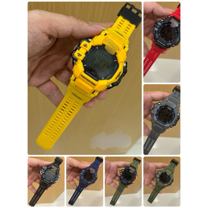 GS Jam Rangeman Kuning Shock Shopee Malaysia
