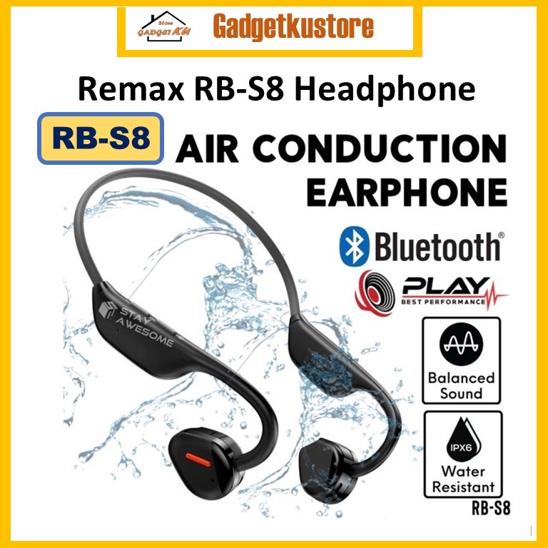[CLEARANCE] Remax RB-S8 Wireless Air conduction Bluetooth Sport ...