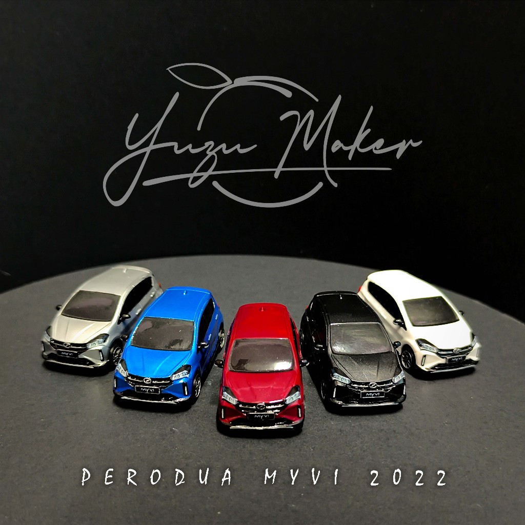 PREORDER 1:64 DIECAST PERODUA MYVI 2022 Shopee Malaysia