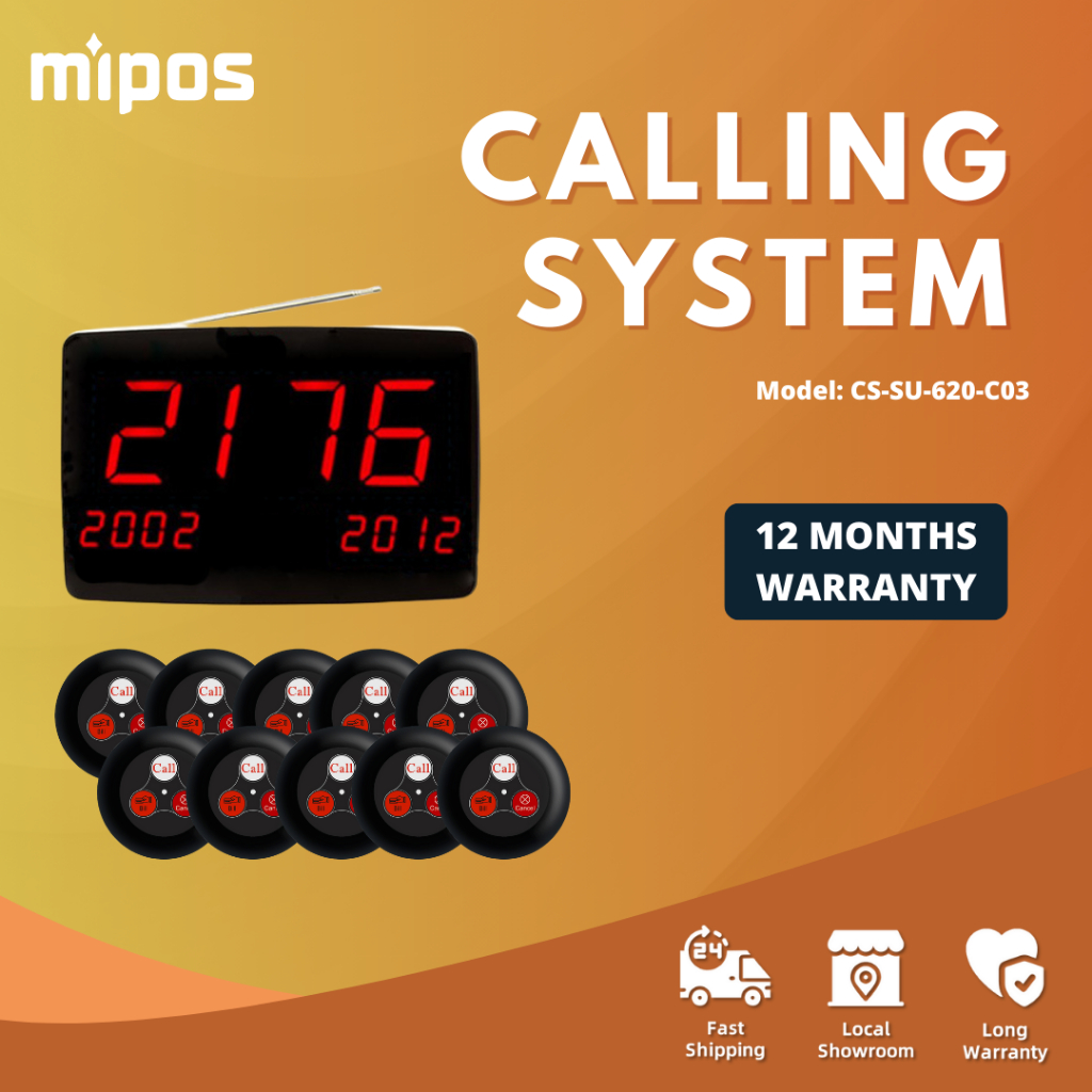 Restaurant Table Service Calling System/Pager Call Button/ Wireless ...