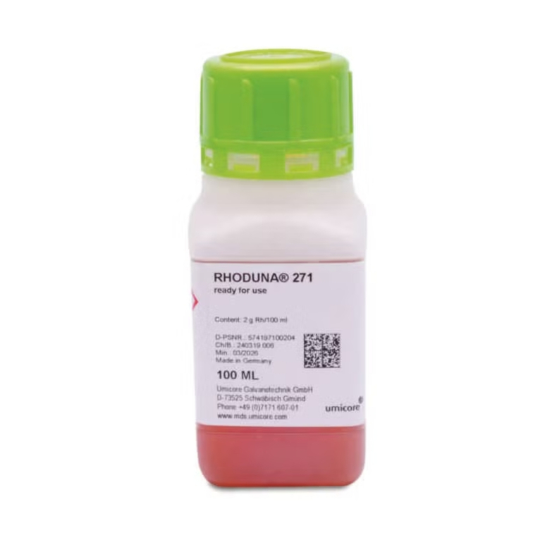 [Repack Bottle] Rhoduna 271 Rhodium White Gold Pen Plating Solution ...