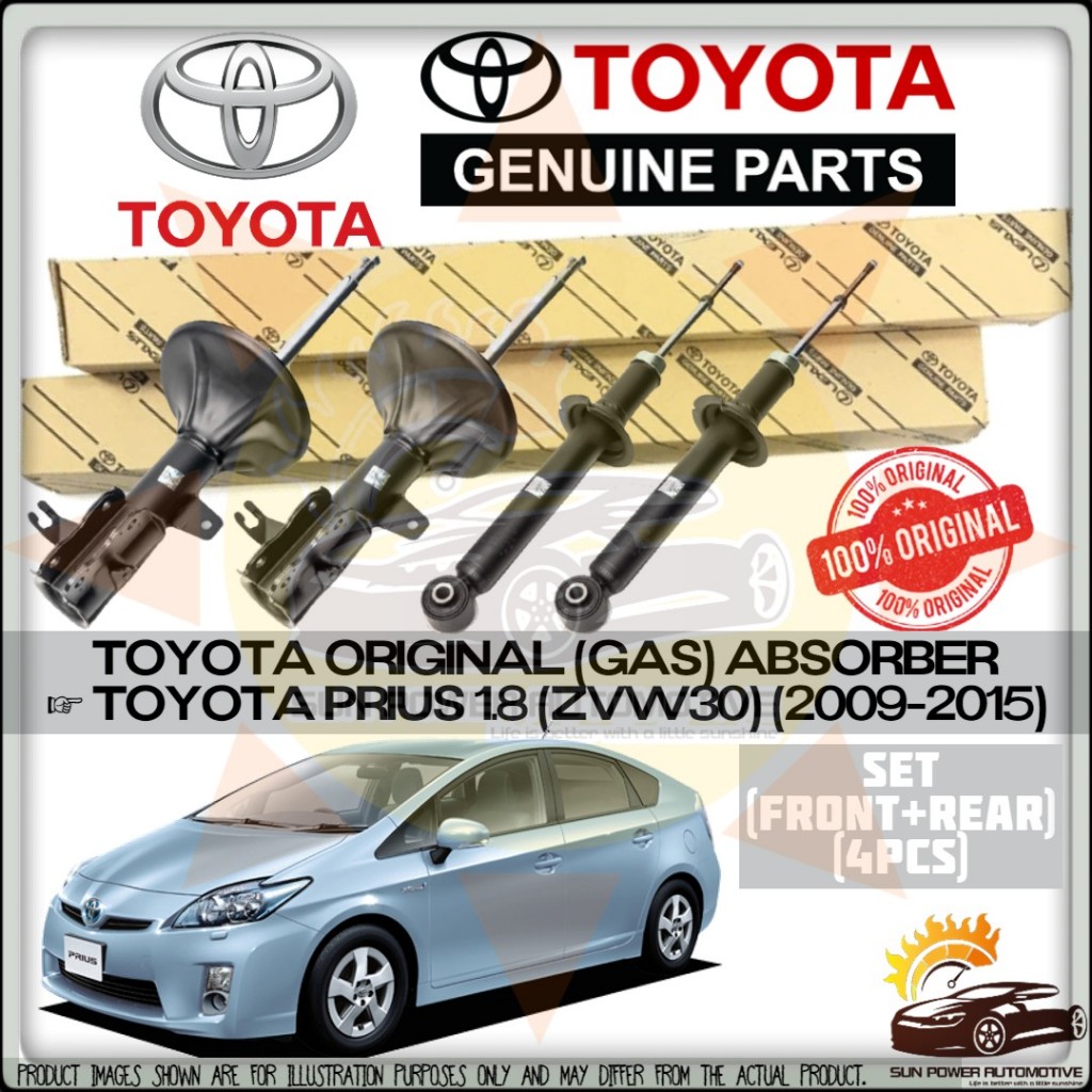 100% ORIGINAL GENUINE TOYOTA Prius 1.8 ZVW30 (2009-2015) Gas Shock ...