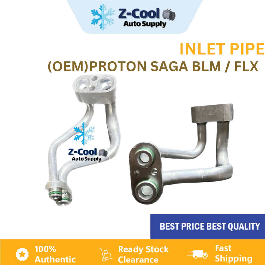 Inlet Outlet Pipe Tube Cooling Coil Aircond Car Proton BLM / FLX Sanden ...