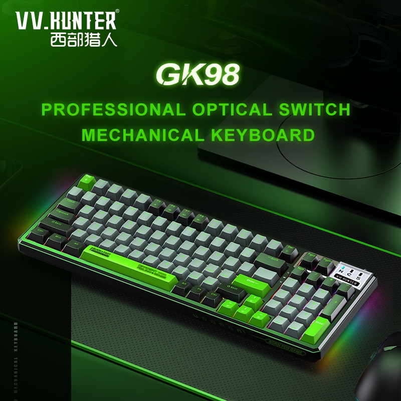 VV.Hunter GK98 Optical Switch Mechanical Gaming Keyboard | Shopee Malaysia