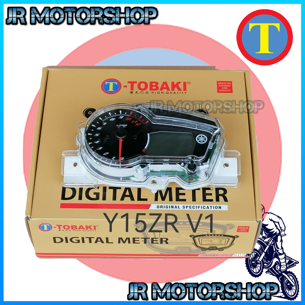 Y15 Y15ZR V1 ( 100% ORIGINAL TOBAKI ) STANDARD METER ASSY / SPEEDOMETER ...