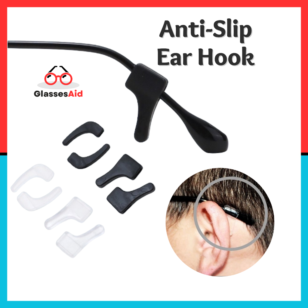 Ear Hook For Glasses Anti Slip Ear Hook Spectacle Retainer Sunglasses ...