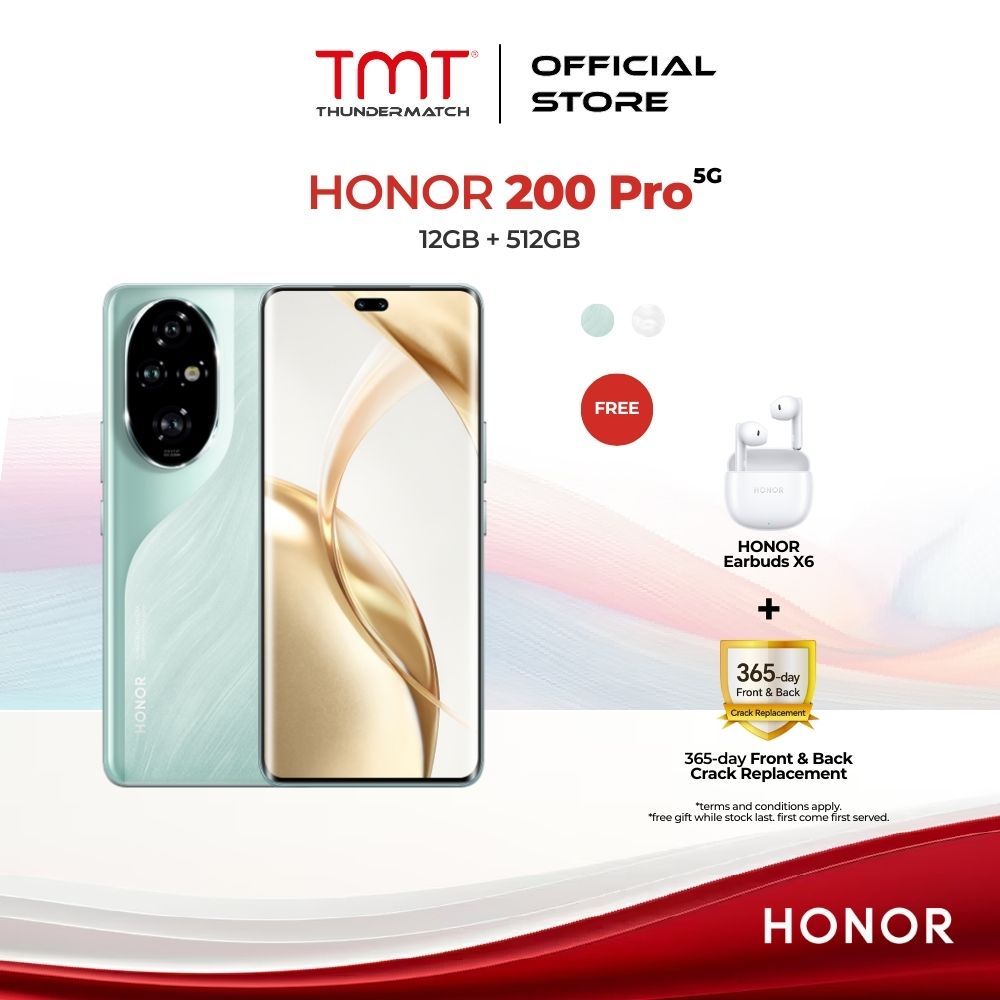 HONOR 200 Pro 5G Smartphone (12GB RAM + 512GB ROM) | Shopee Malaysia