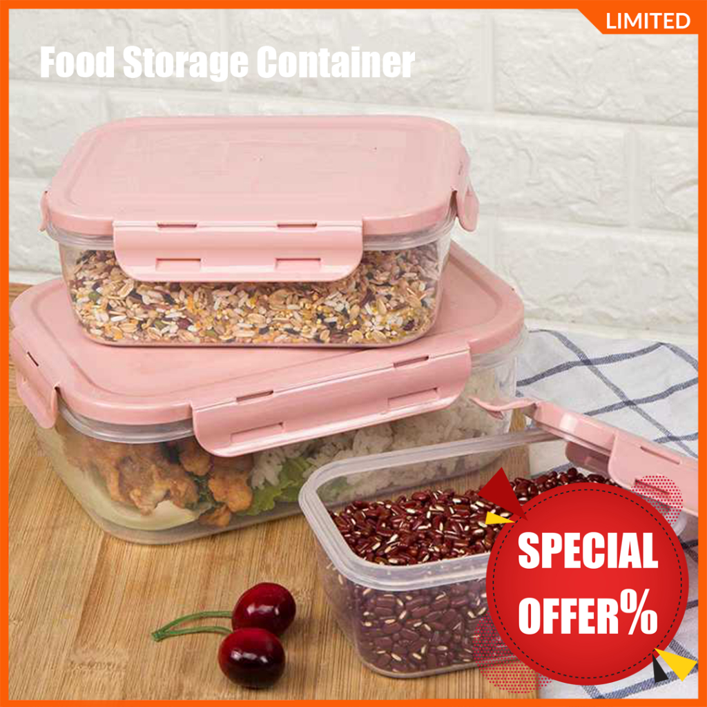 【Special PROMOTION% 】Food Storage Container, Microwave-Safe Bento Box ...