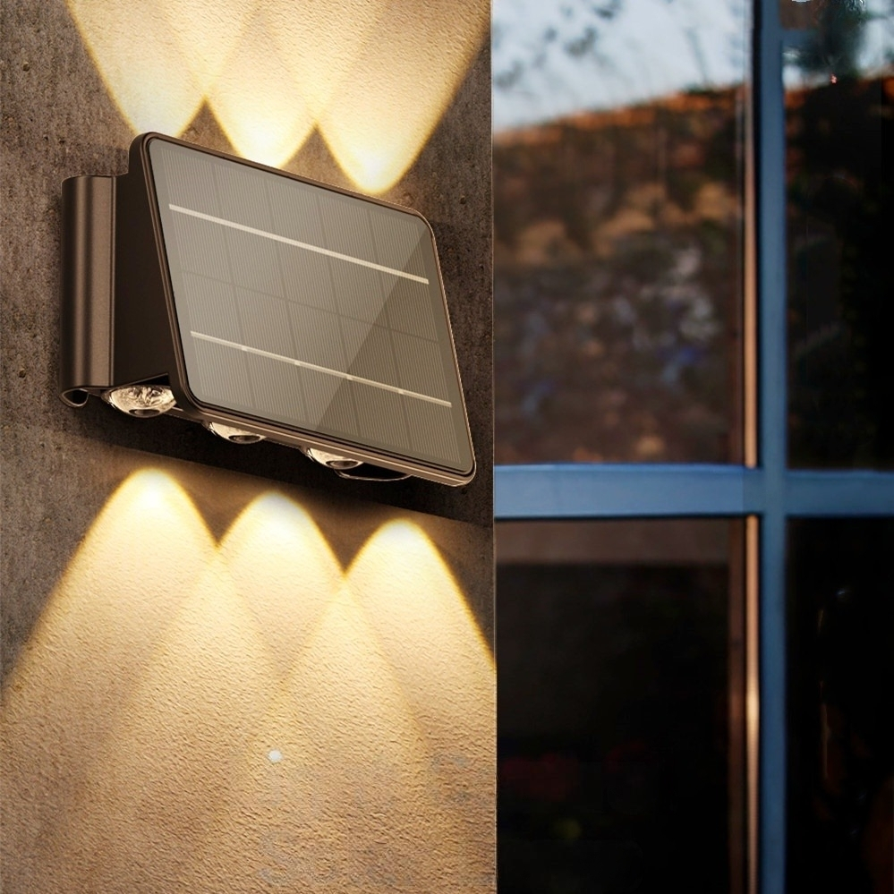 Akira Solar Wall Light W-1017S Outdoor Waterproof. Whole Night ...