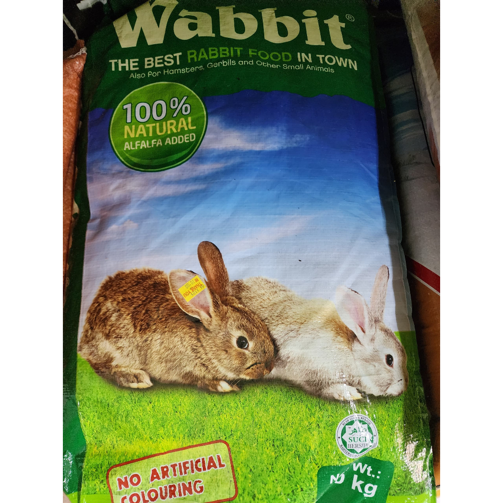 Wabbit Rabbit Food Repack 1kg | Shopee Malaysia