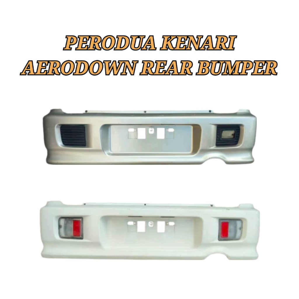 Rear Bumper / Bumper Belakang Perodua Kenari Bumper Belakang / Rear ...