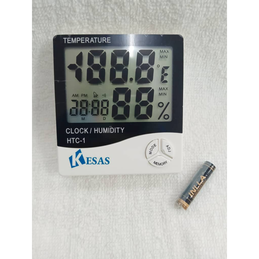 operation manual for temp & humidity meter 温潮湿度表 | Shopee Malaysia