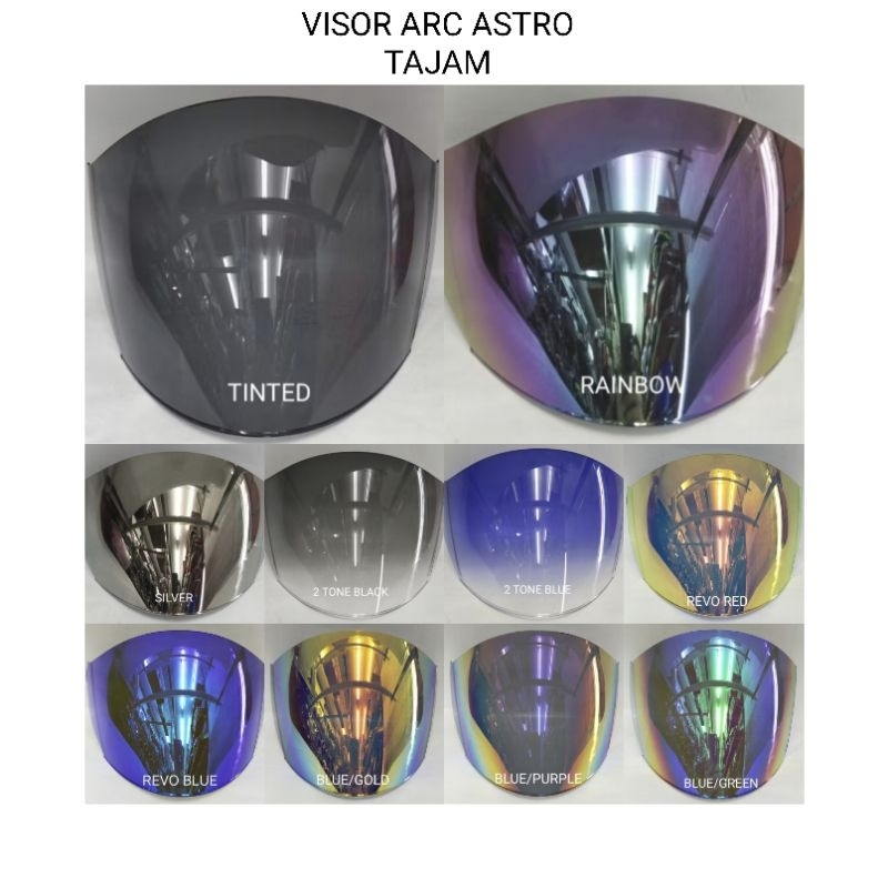 FOR ARC ASTRO ONLY - Preferred VISOR ARC ASTRO TAJAM | Shopee Malaysia