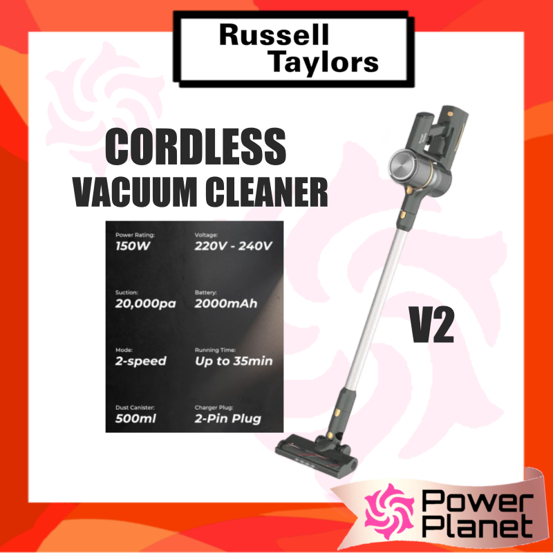 Russell Taylors Dynamic Cordless Vacuum Cleaner V2 | Midea Single ...