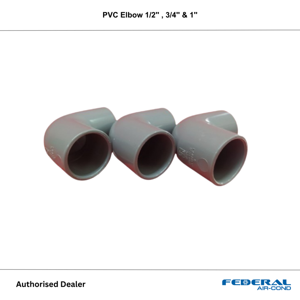 PVC Pipe Fitting Pipe PVC Connector Equal Elbow, Socket & Tee | Shopee ...