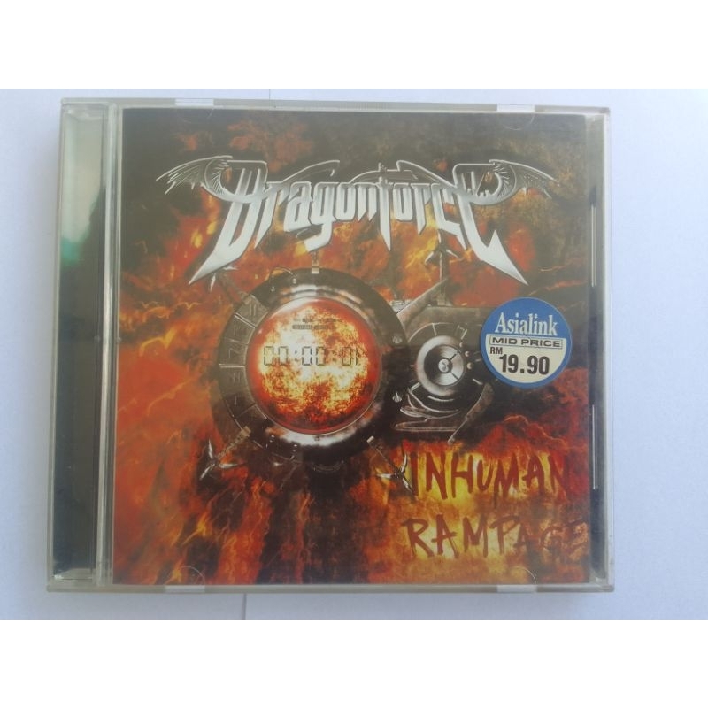 CD DragonForce - Inhuman Rampage ( AsiaLink CD) | Shopee Malaysia