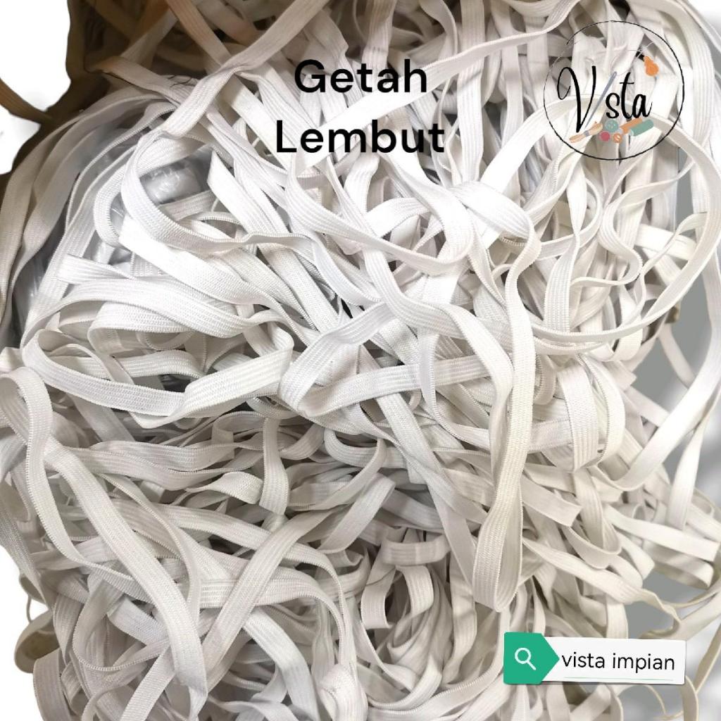 (5MTS) getah lembut 2mm, 6mm, 10mm/Getah tangan/getah lembut scrunchies ...