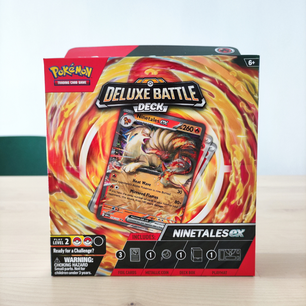 Pokmon TCG: Zapdos ex Deluxe Battle Deck & Ninetales ex Deluxe Battle Deck  | Shopee Malaysia