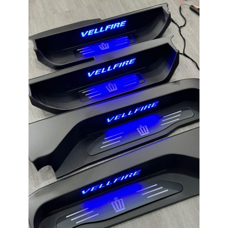 Toyota vellfire alphard anh20 foot door side step kick scuff 2008 2009 ...