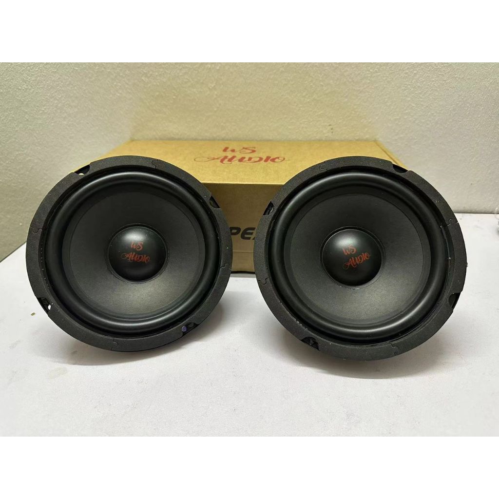 WS Audio Speaker 6.5 inch WS-1628 2 Way 6 Inch Car Speaker Mid Bass ...