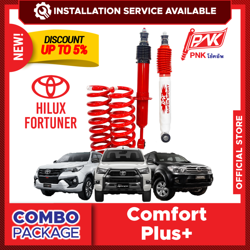[Installation Provided] Comfort Plus++ Premium Coil Spring Toyota Hilux ...