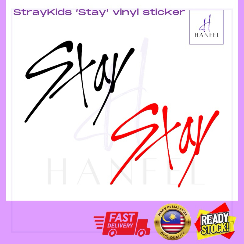 Stray Kids ( Stay ) logo design vinyl sticker ( Die-cut) | Shopee Malaysia