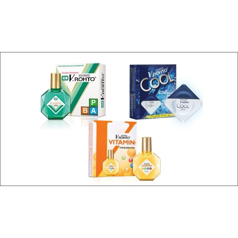V.Rohto Eye Drops - Thuốc Nhỏ Mắt V.Rohto (Thuoc Nho Mat V.Rohto) - V ...