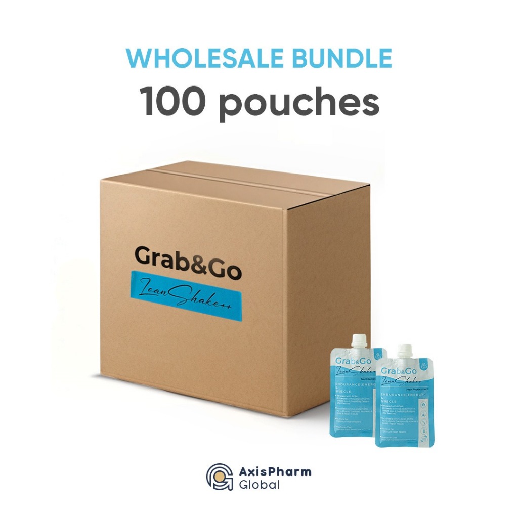 100x Grab & Go Lean Shake | BCAA + Protein Isolated Whey, Soy, Pea ...