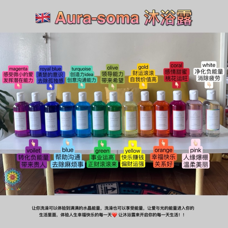 Aurasoma flower shower gel 沐浴露 Shopee Malaysia