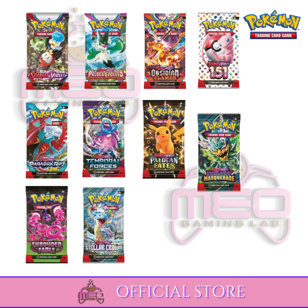 [ LIVE RIP ONLY ] Pokemon TCG Booster Pack | Shopee Malaysia