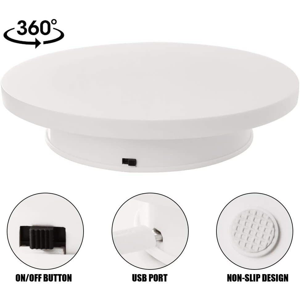 Rotating Display Stand Rack 360 Rotate 40db Low Noise Max-Load 5KG ...