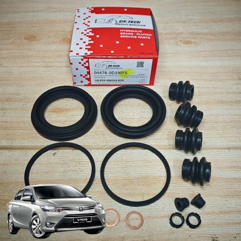 TOYOTA VIOS NCP150,NCP151,NSP151,YARIS E-SPEC FRONT CALIPER DISC BRAKE ...