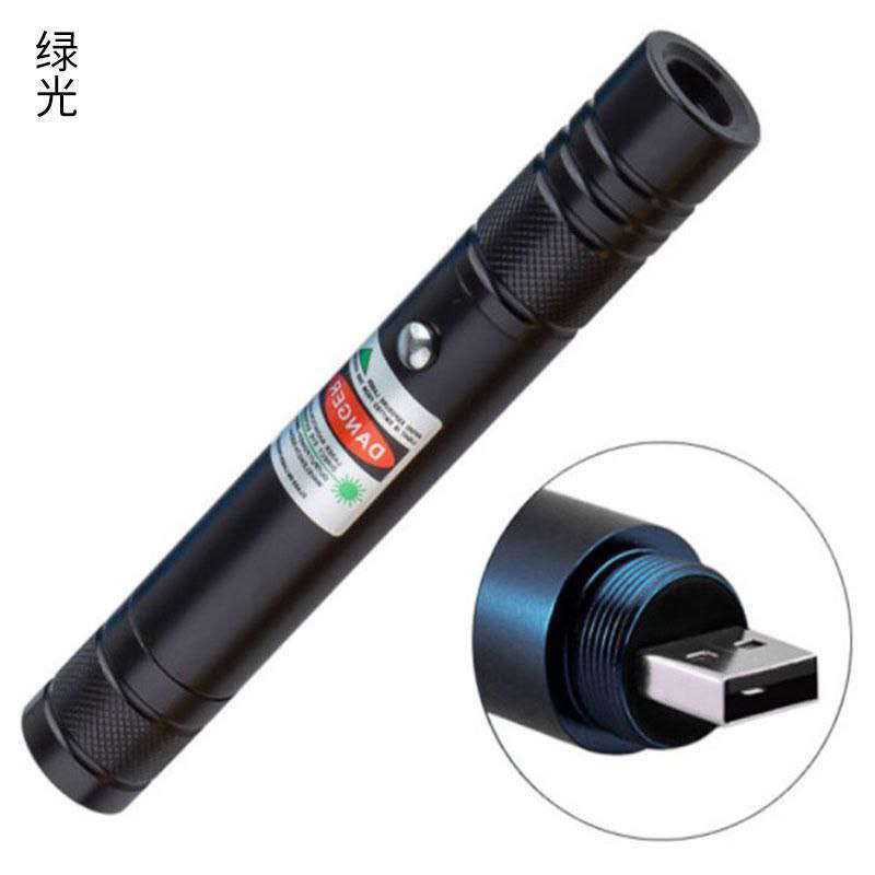 💥HOT ITEM💥USB RECHARGEABLE LASER GREEN POINTER 532nm 10000m HIGH POWER ...