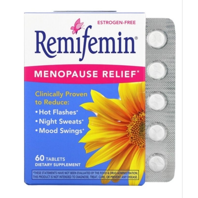 Ezymatic Therapy REMIFEMIN 🌼 Menopause Relief 🌼 Black Cohosh 60