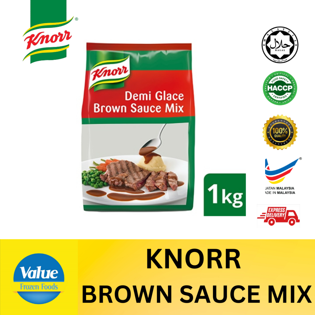 [KNORR] Demi Glace Brown Sauce Mix 1KG Shopee Malaysia