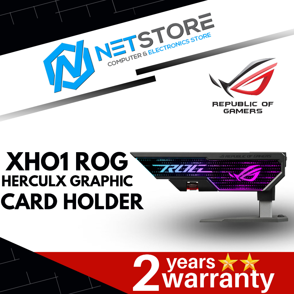 ASUS XH01 ROG HERCULX GRAPHICS CARD HOLDER 90DA0020B00000 Shopee