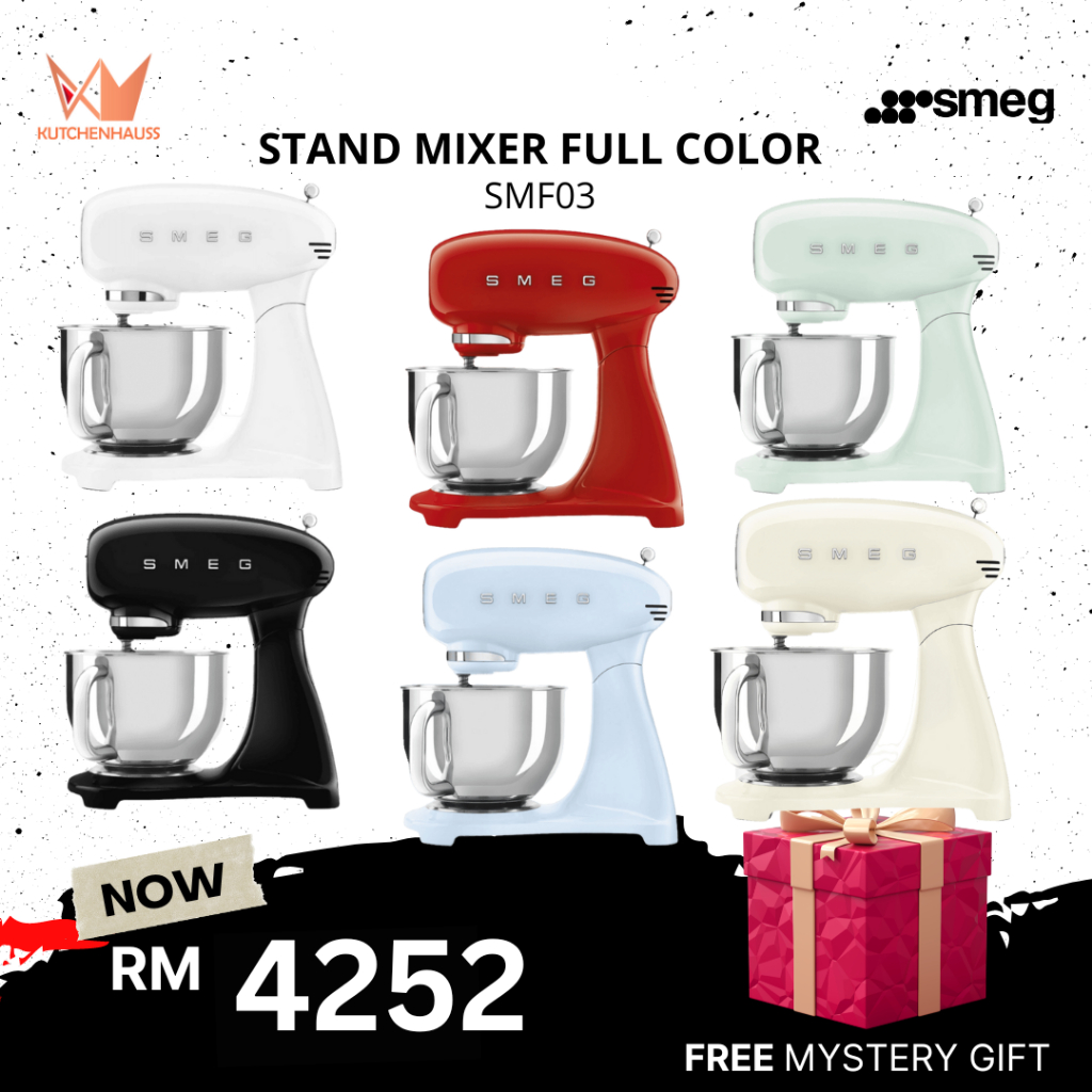 Smeg Full-Color Stand Mixer