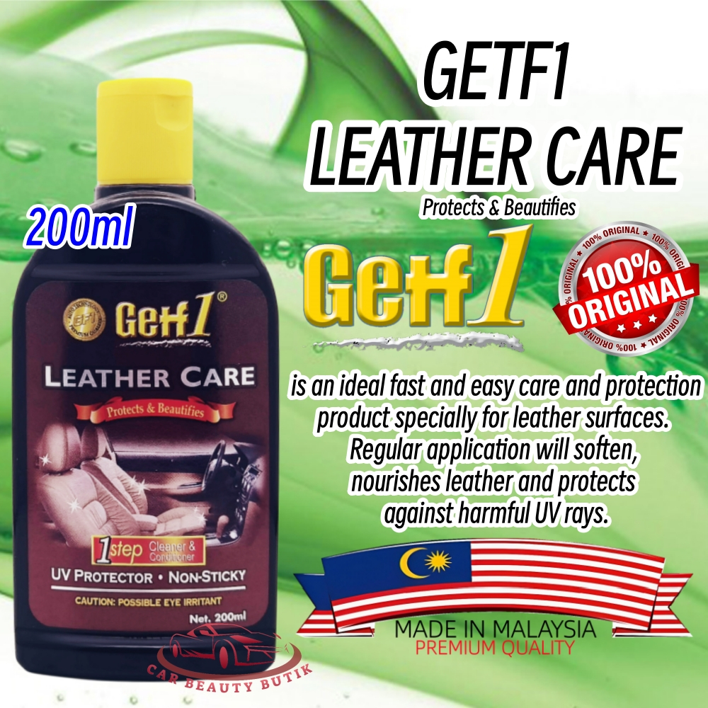 GETF 1 One Step Leather Care - 200ml / 500ml | Shopee Malaysia