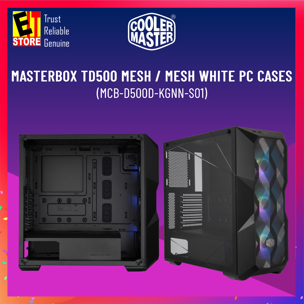 COOLER MASTER MasterBox TD500 Mesh PC Cases (MCB-D500D-KGNN-S01 ...