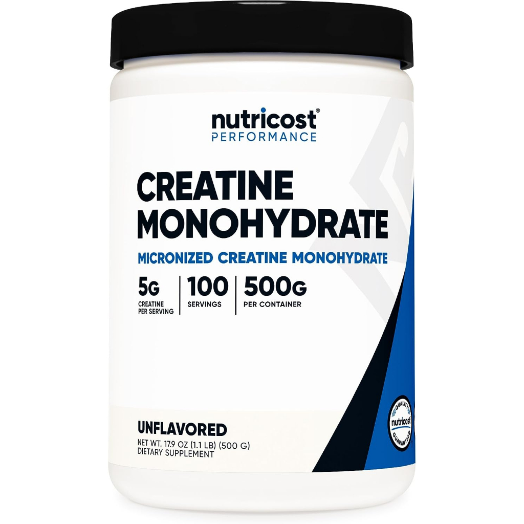 Nutricost Creatine Monohydrate Micronized Powder 500G, 5000mg Per Serv ...