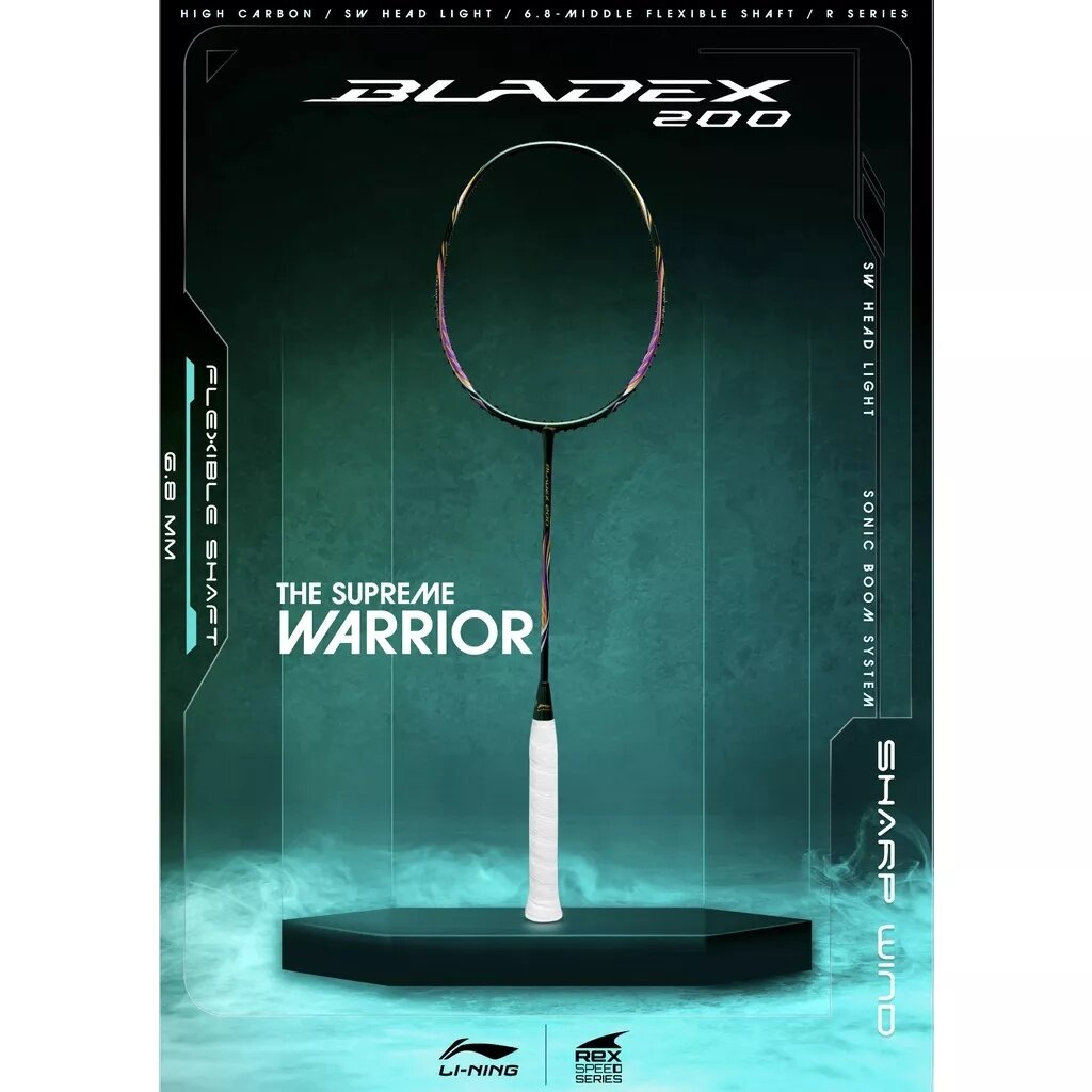 LI-NING BLADEX 200 BADMINTON RACKET ( FRAME ONLY ) | Shopee Malaysia