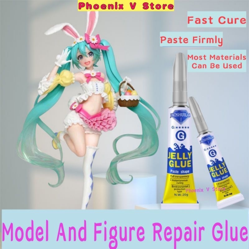 Model Figure Glue / Multipurpose Adhesive Glue / Clear Glue / Black ...