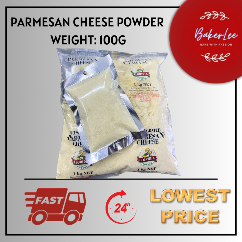 FLORIDIA PARMESAN CHEESE POWDER 100G (REPACKED) Shopee Malaysia